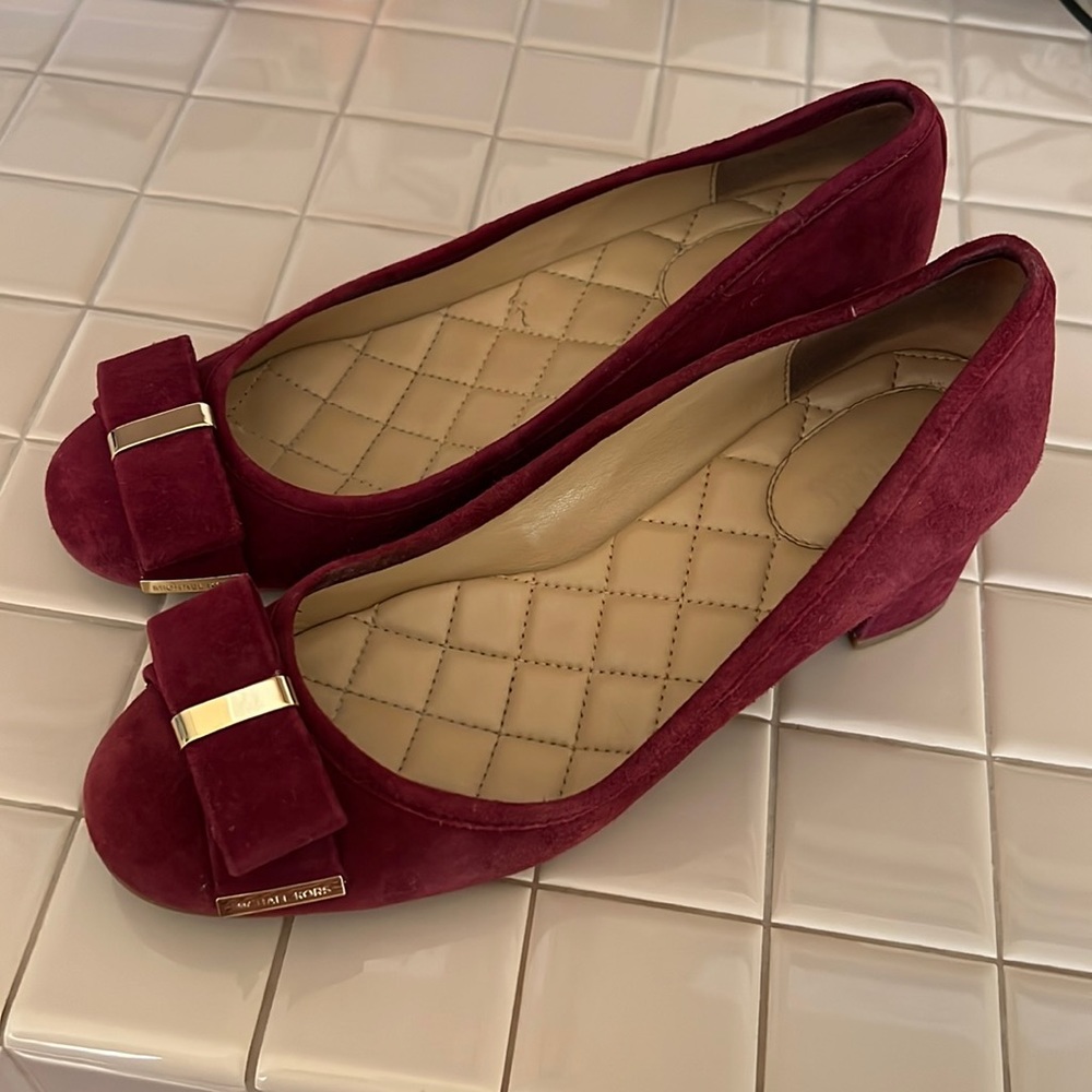 Michael Kors red heels